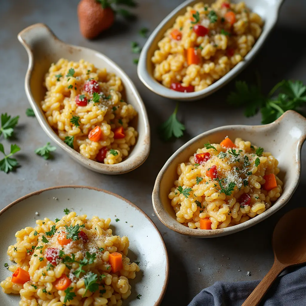 kürbis risotto