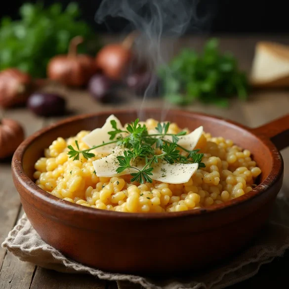 pilz risotto