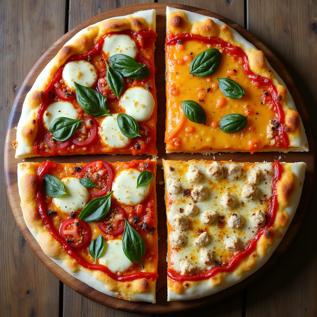 pizza mit blätterteig