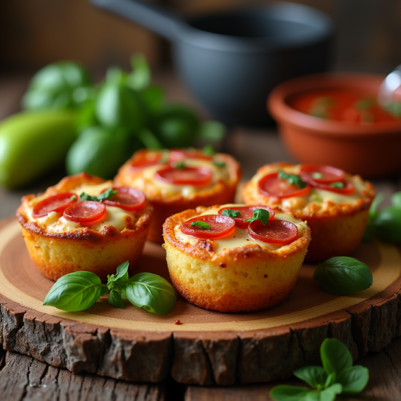 pizza muffins rezept