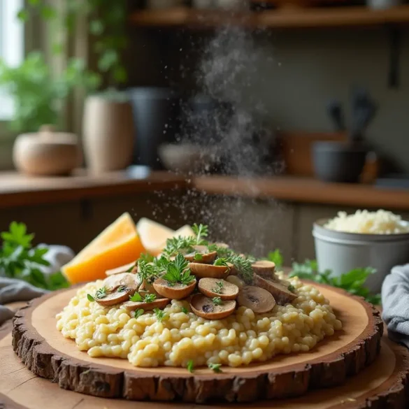 champignon risotto